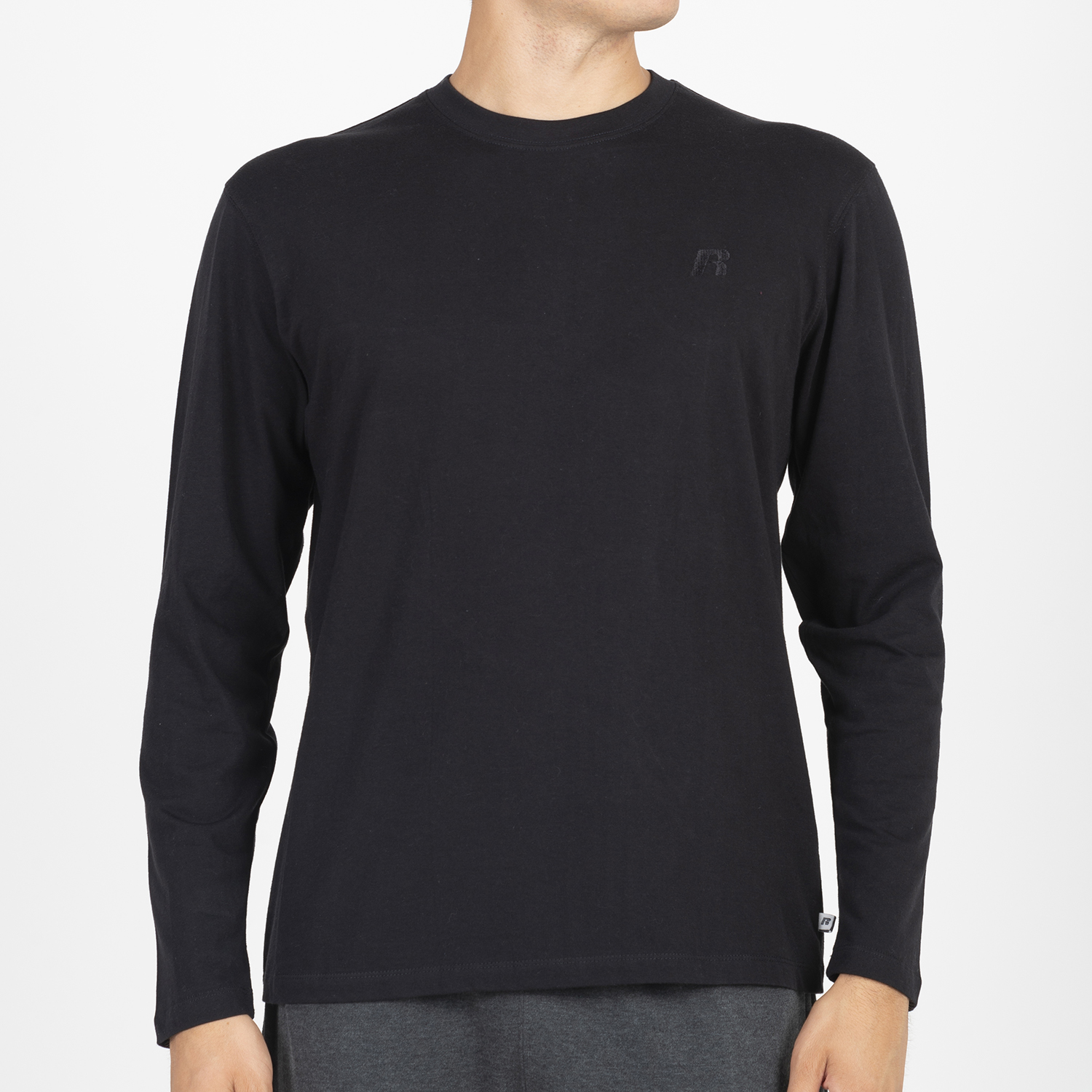 Russell Athletic L/S CREWNECK TEE SHIRT (A2-002-2-099) | Stavros Sport